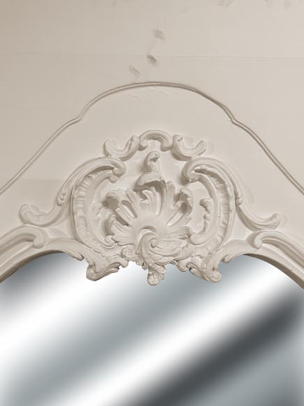 Louis XV style trumeau with Rococo elements-2