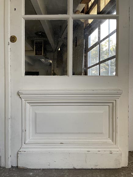 Double door in wood with mirror-6