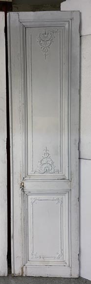 Set of antique Louis XV style double door and two doors-4