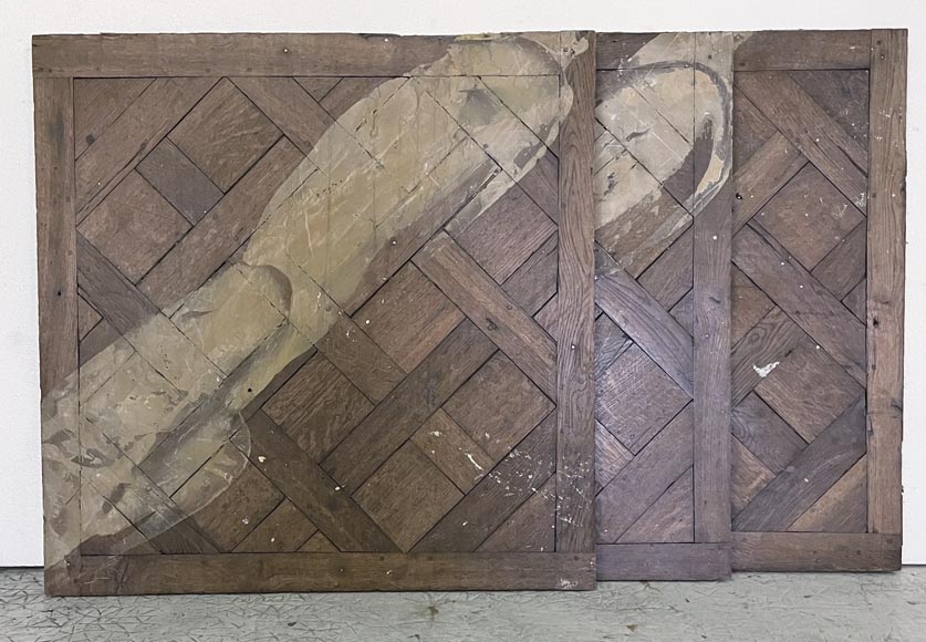 Lot of antique Versailles parquet flooring, 18th century-3