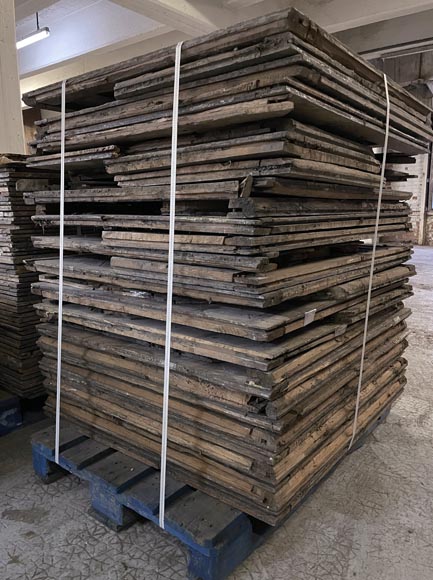 Lot of antique Versailles parquet flooring, 18th century-9