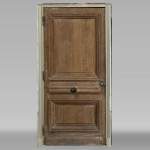 Antique oak door with frame