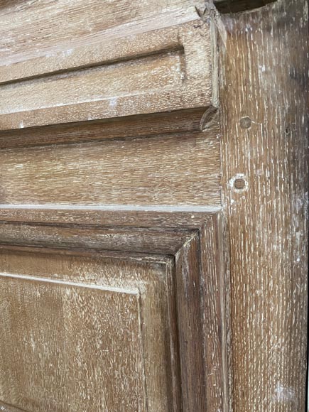 Antique oak door with frame-3