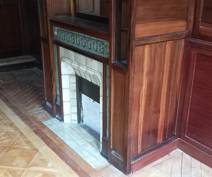 Art & Craft paneled room from the private mansion of the architect Henry GUEDY, 1912-1913-16