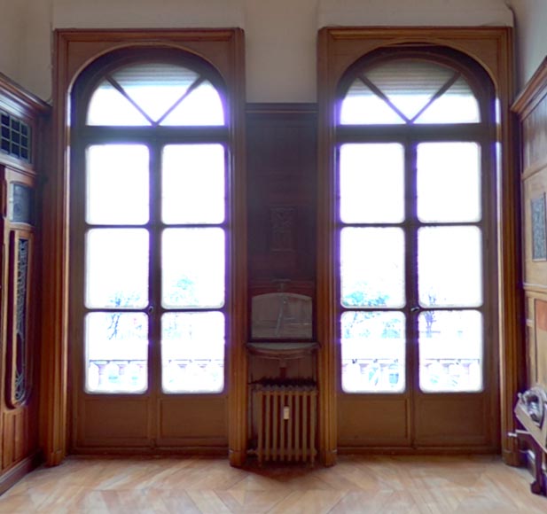 Art & Craft paneled room from the private mansion of the architect Henry GUEDY, 1912-1913-33