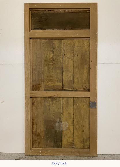 Lot of 6 oak cupboard doors, 18th century-5