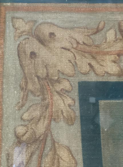 After René Princeteau (1843-1914), signed G. A. Loron, set of three hunting scenes imitating tapestry After René Princeteau (1843-1914), signed G. A. Loron, set of three hunting scenes imitating tapestry-9