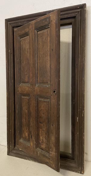 Small oak cupboard door with frame Small oak cupboard door with frame-2
