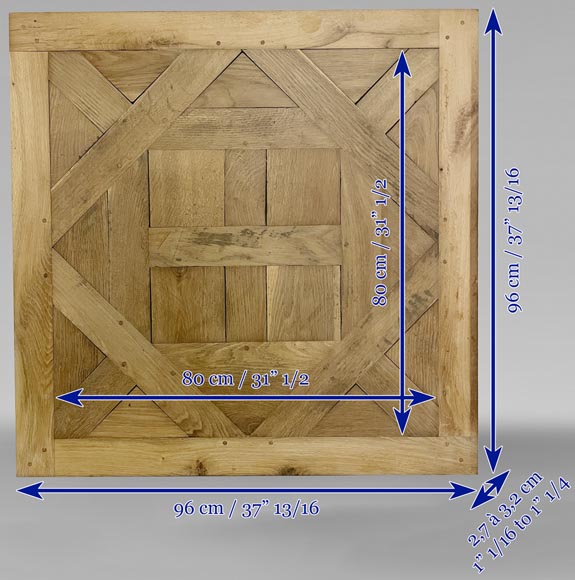 Lot of about 14m² of Arenberg parquet flooring, 19th century-7