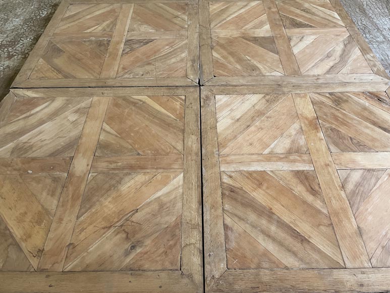 Lot of about 20m² of Soubise parquet flooring, 19th century-4