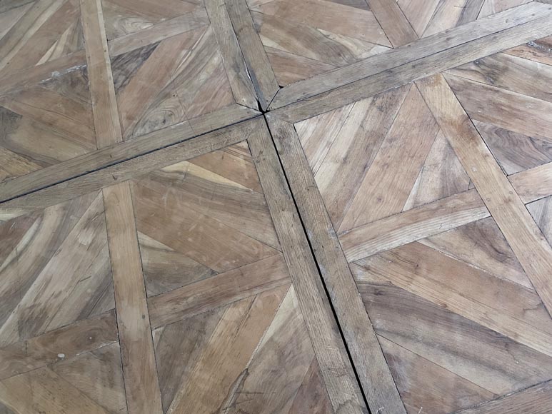 Lot of about 20m² of Soubise parquet flooring, 19th century-5