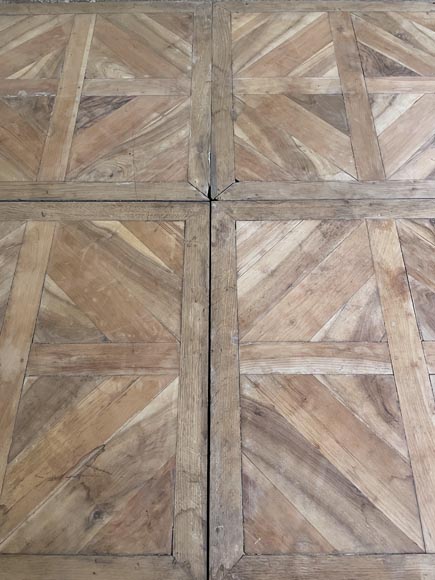 Lot of about 20m² of Soubise parquet flooring, 19th century-6