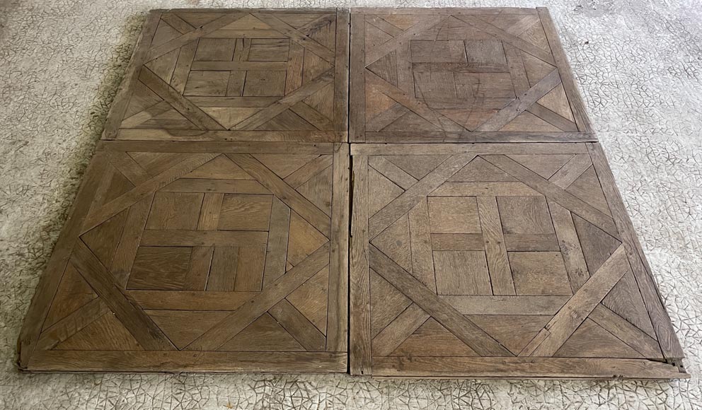 Batch of about 34m² of Arenberg parquet flooring, 18th century-3