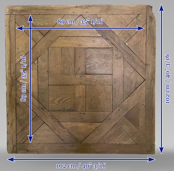 Batch of about 34m² of Arenberg parquet flooring, 18th century-14