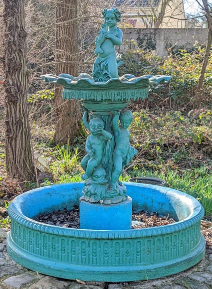 Ducel foundries, Cast iron fountain on the sea theme, second half of the 19th century-2