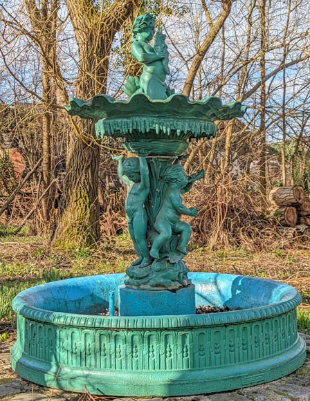 Ducel foundries, Cast iron fountain on the sea theme, second half of the 19th century-5