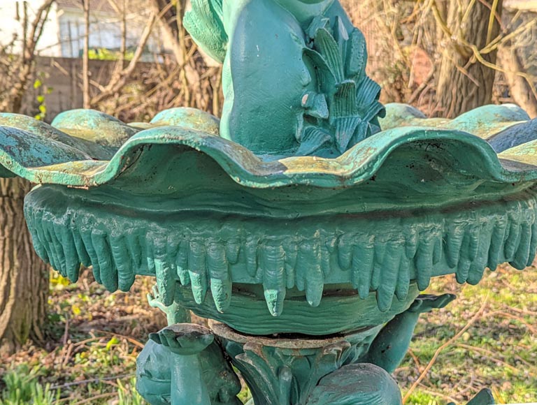 Ducel foundries, Cast iron fountain on the sea theme, second half of the 19th century-8