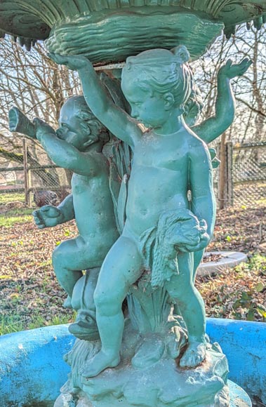 Ducel foundries, Cast iron fountain on the sea theme, second half of the 19th century-9