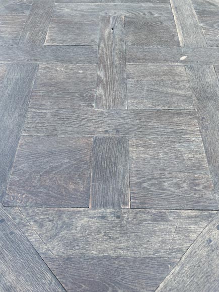 Batch of about 11 m² of 18th century Versailles oak parquet flooring-2