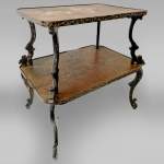 Louis MAJORELLE (attr.to), Tea table with a Vernis Martin decoration, circa 1880-1890