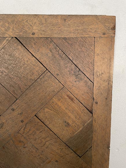 Small surface of 20 m² of 18th century Versailles oak parquet flooring-6