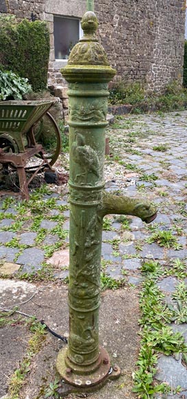 Antique cast iron water pump, late th century-2