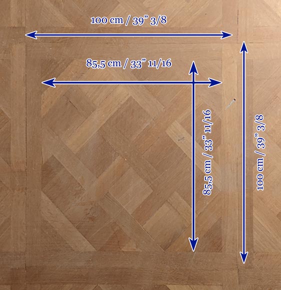 Versailles oak modern parquet flooring set of about 40 m²-8