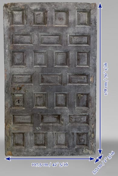 Oak antique door-8