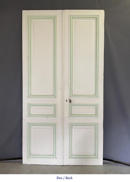 Set of 3 molded double doors-2