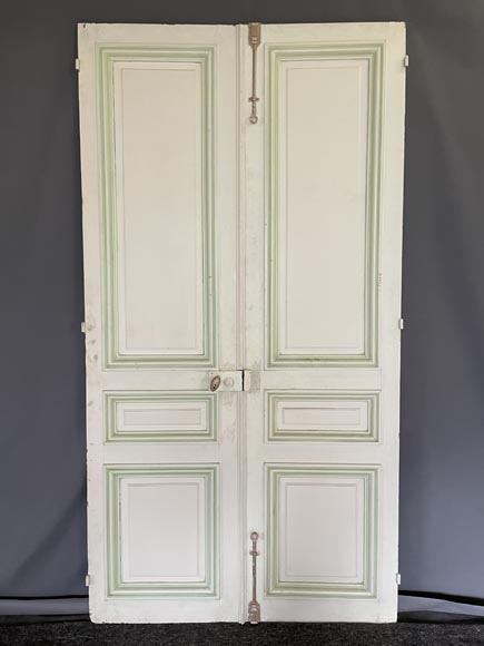 Set of 3 molded double doors-7