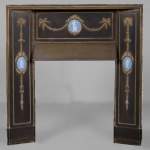 Mantel insert with medallions Wedgwood style