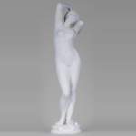 Laurent MARQUESTE -« Galatea », Marble sculpture, circa 1885