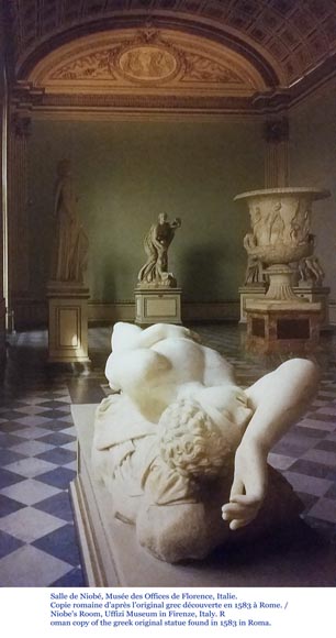 "Niobe", alabaster statue after an original greek statue-6