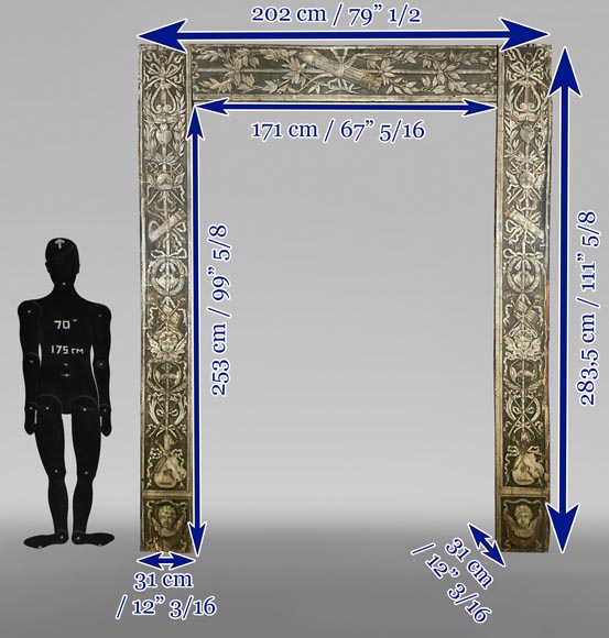 Door frame, 17th century-11