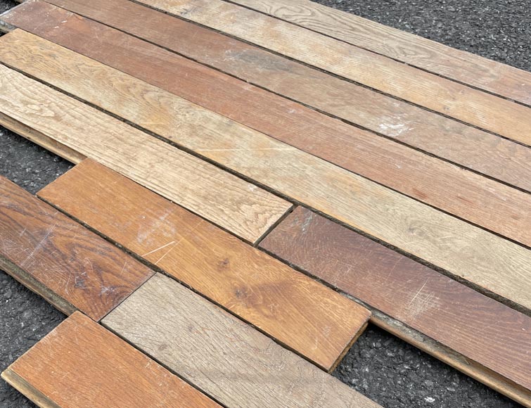 45 m² of linear oak flooring-1