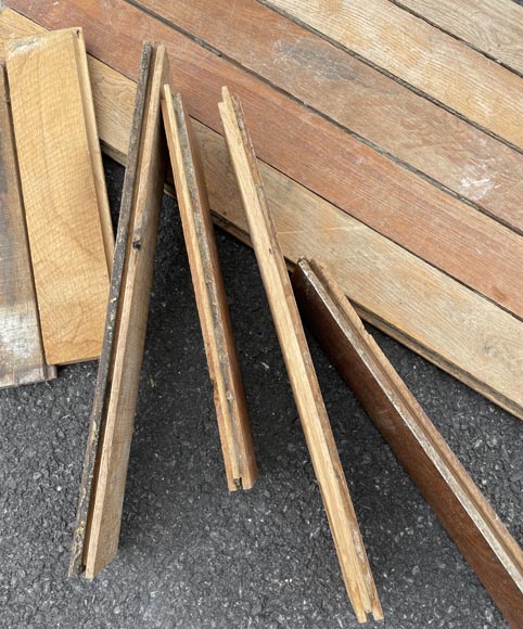45 m² of linear oak flooring-3