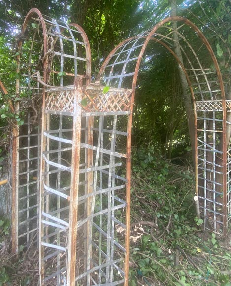 Set of arcades (rose garden)-4