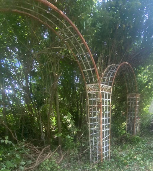 Set of arcades (rose garden)-5