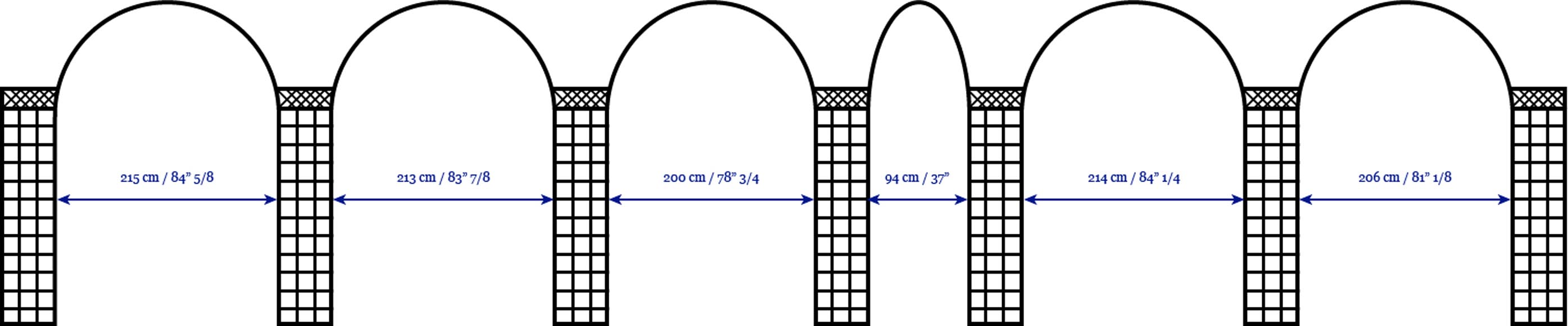 Set of arcades (rose garden)-12