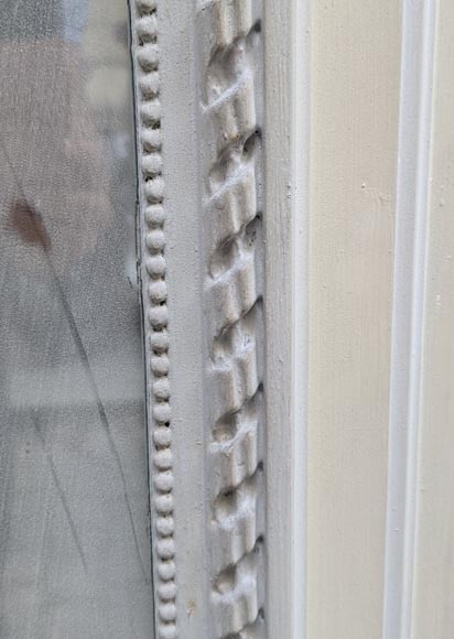 Trumeau in stucco and painted wood in the Louis XVI style-5