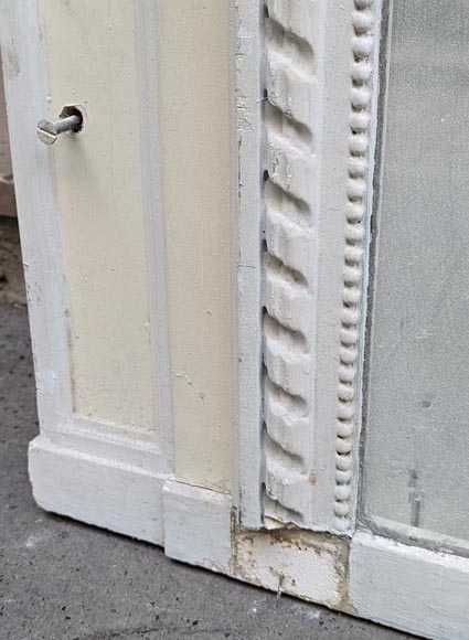 Trumeau in stucco and painted wood in the Louis XVI style-6