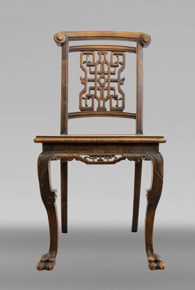 Gabriel VIARDOT, Japanese-style bedroom furniture set-1