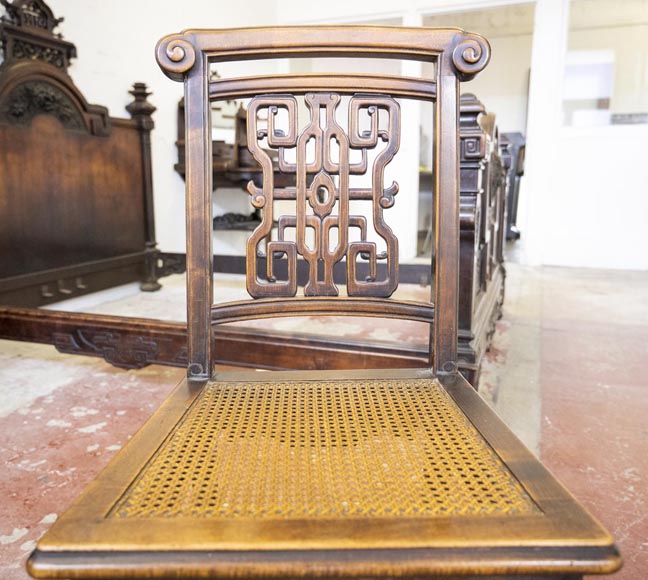 Gabriel VIARDOT, Japanese-style bedroom furniture set-8