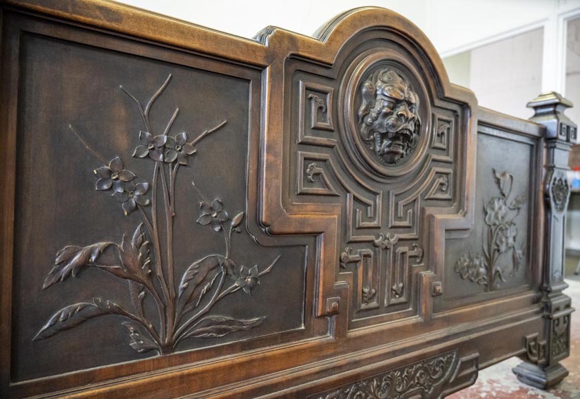 Gabriel VIARDOT, Japanese-style bedroom furniture set-14