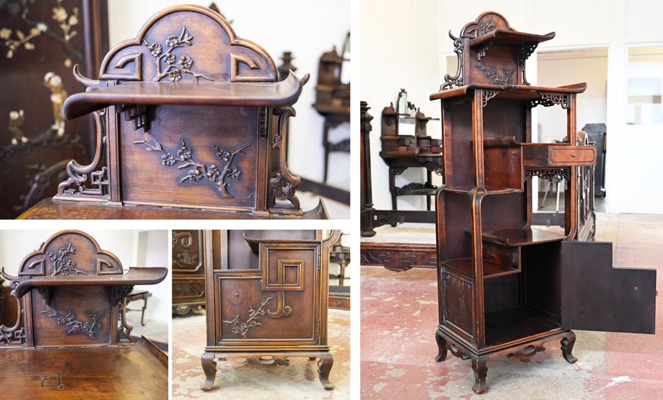 Gabriel VIARDOT, Japanese-style bedroom furniture set-22