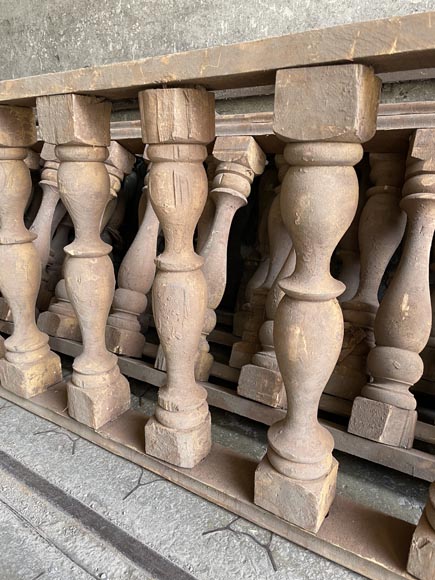 Important set of wooden railings from Egypt-5