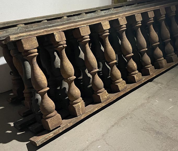 Important set of wooden railings from Egypt-6