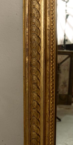 Napoleon III trumeau in giltwood and gilded stucco-8