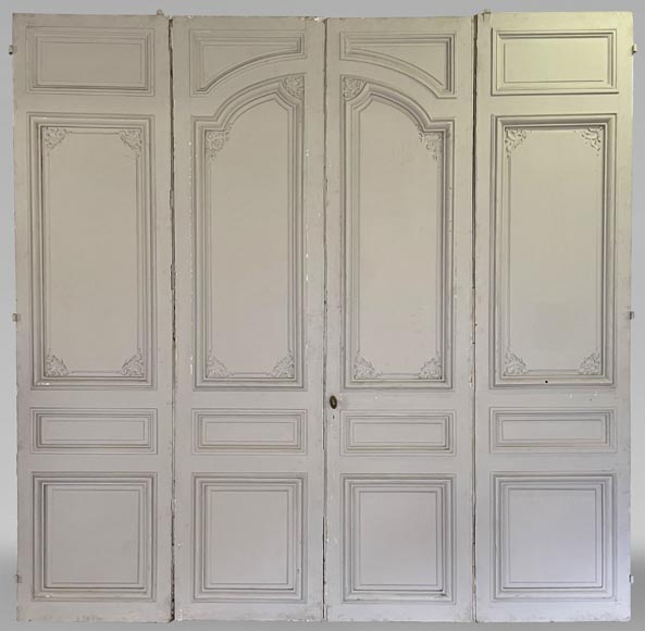 Large quadruple door with Napoleon III decor-0