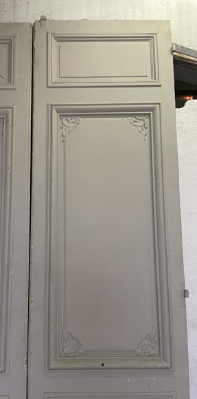 Large quadruple door with Napoleon III decor-3